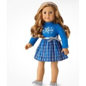 American Girl star and snow dress outfit DOLL NOT INCLUDED